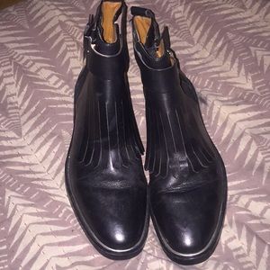 Zara military style boots