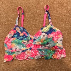 PINK Victoria's Secret M lace bralette