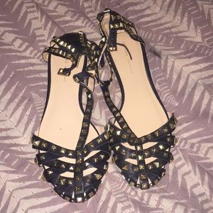 Zara studded sandals