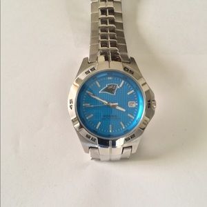Men’s Carolina Panthers Watch by fossil