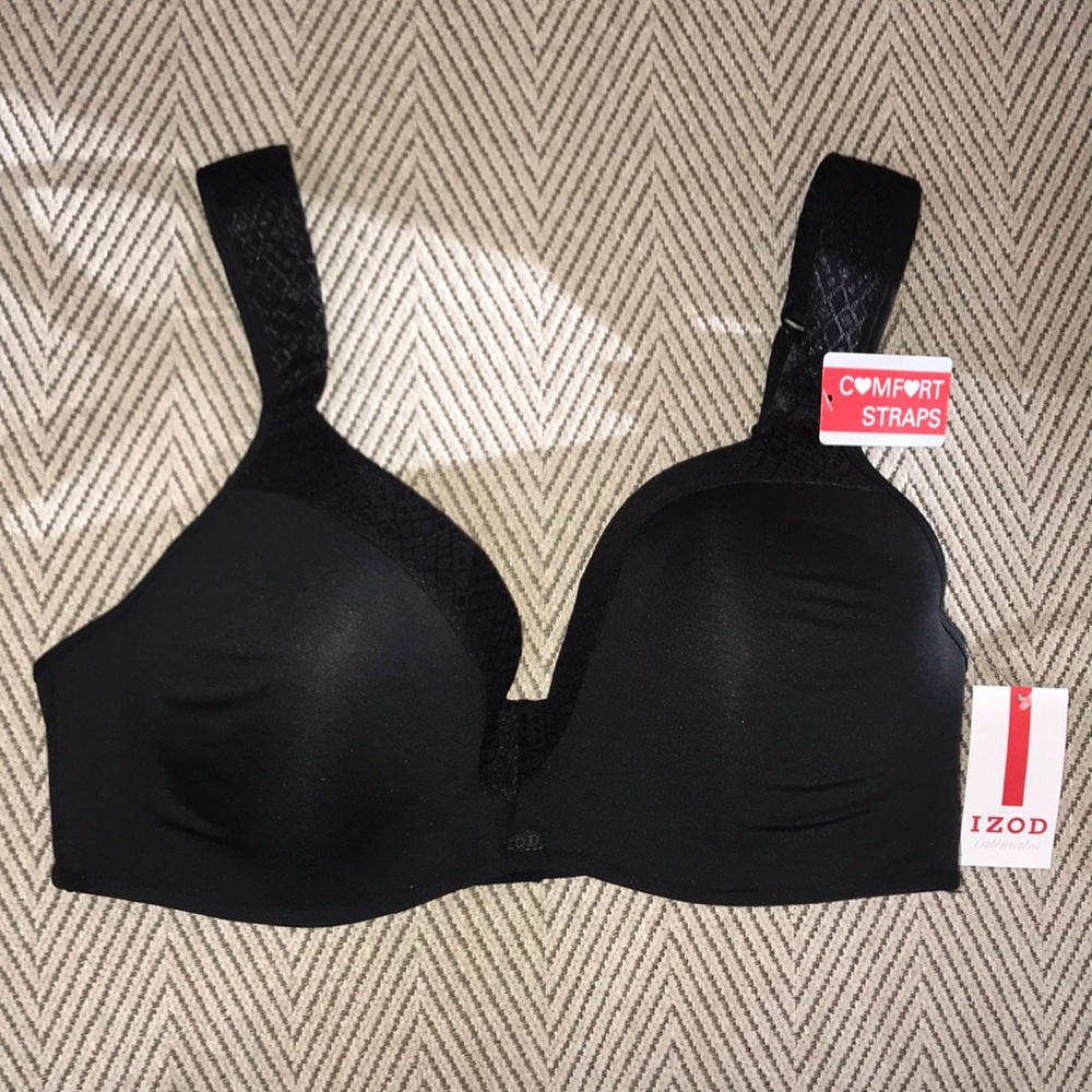 {Izod} NWT black bra