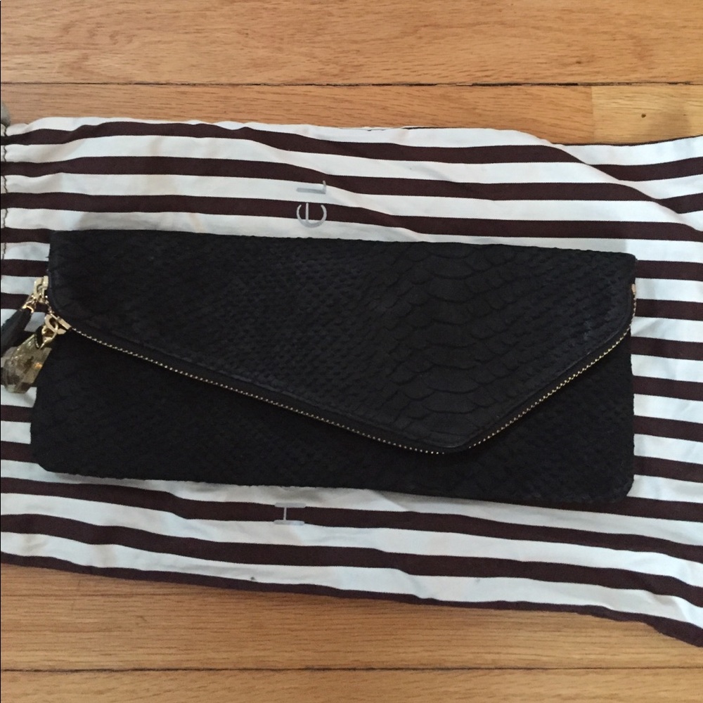 Snakeskin Henry Bendel Clutch