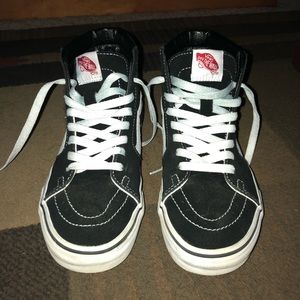 Black High Top Vans