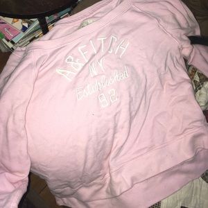 A&F off the shoulder shirt