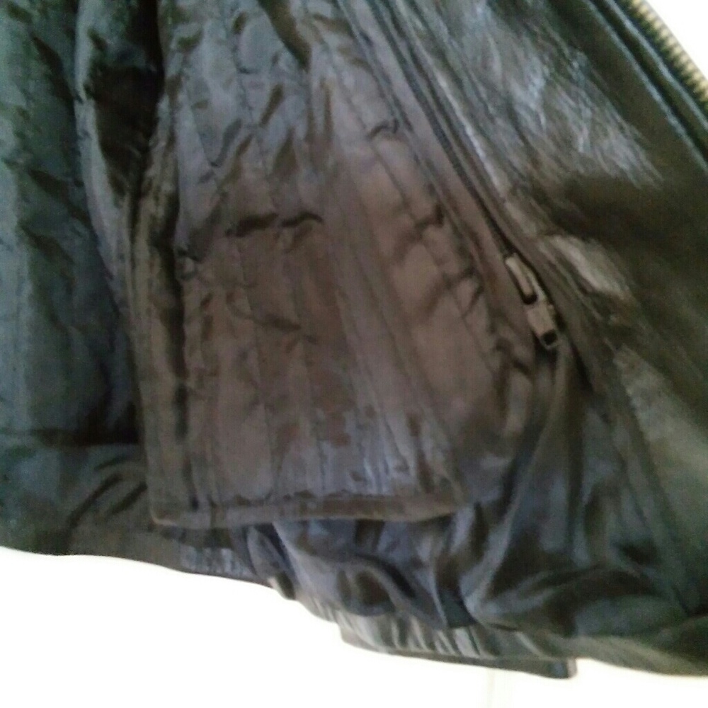 Mossimo Black Leather Jacket - image 3