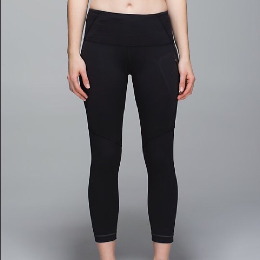 Lululemon All Sport Crop BLACK Size 6