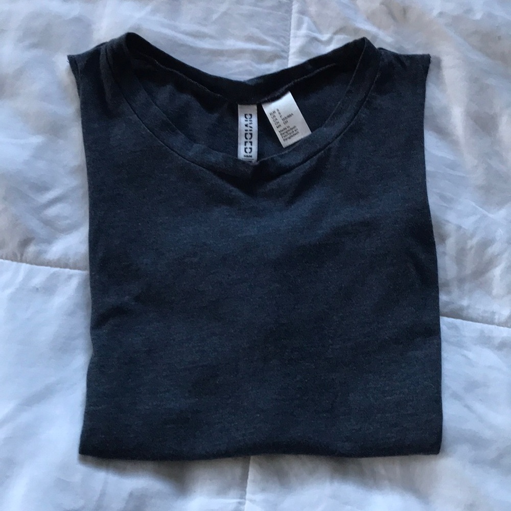 H&M Blue Muscle Tank