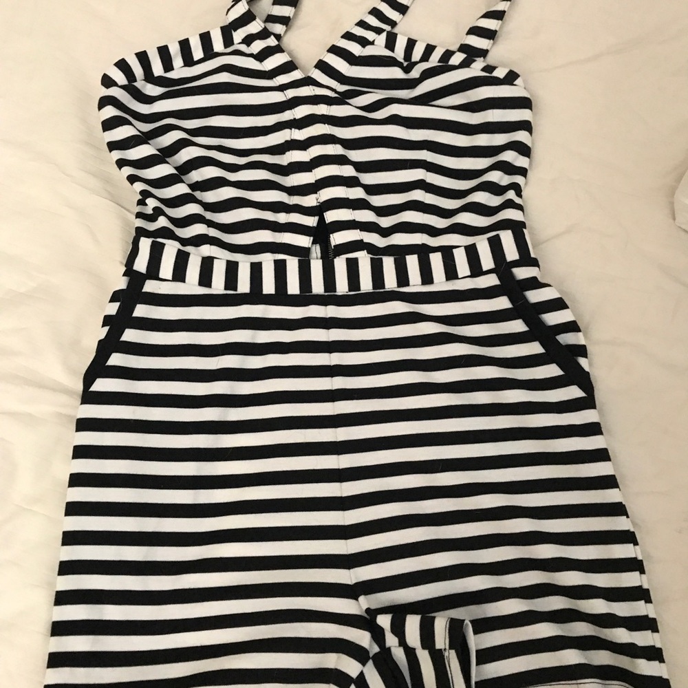 Striped Romper