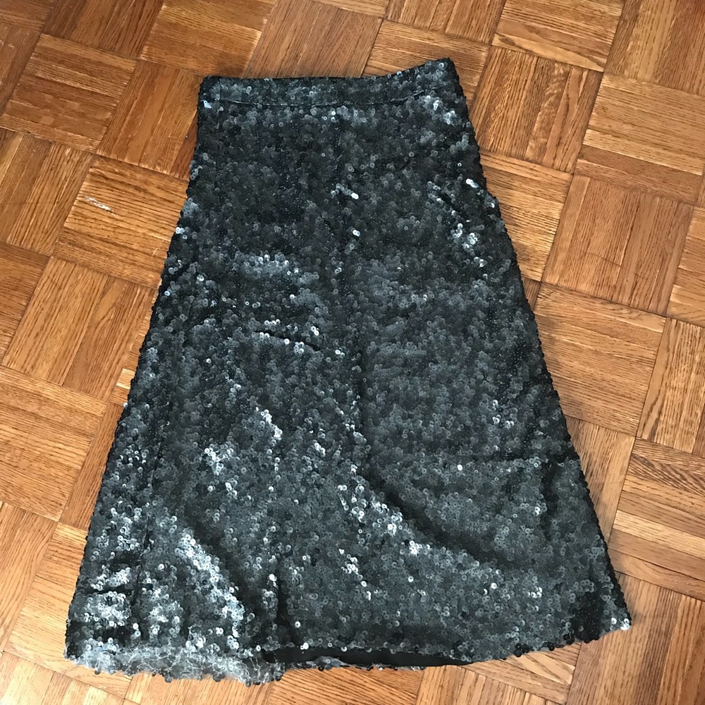 NWT Sabine sequin skirt