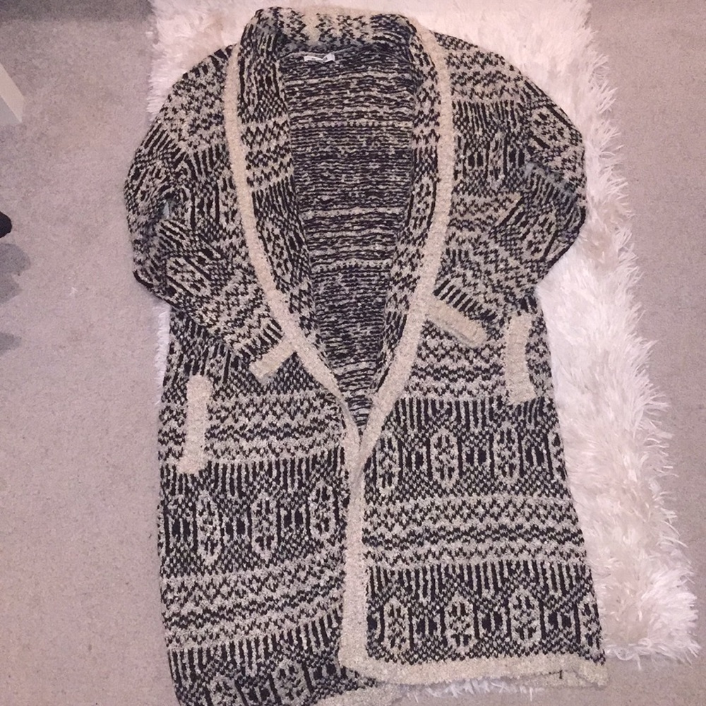 New B.B. Dakota Long duster cardigan
