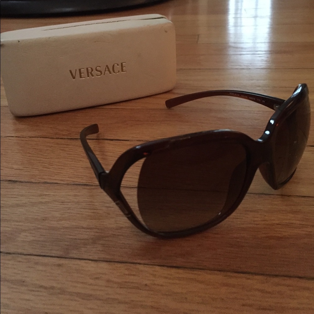 Tan Versace Sunglasses