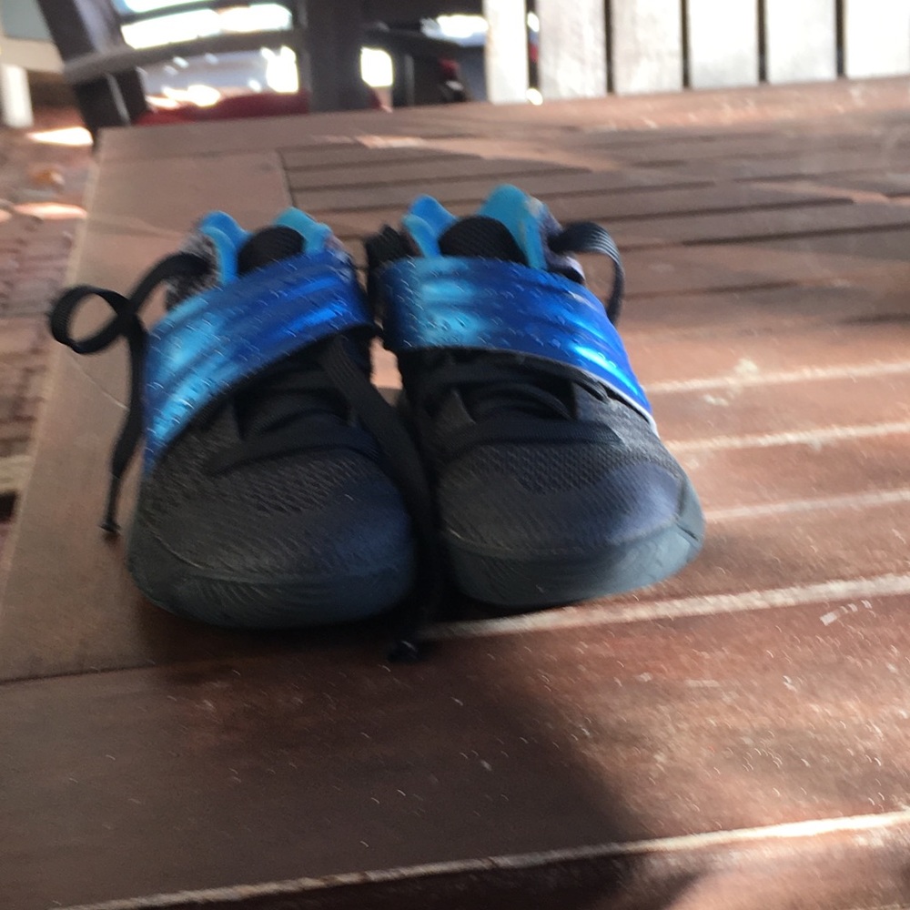 Boys black Kyrie Irving sneakers