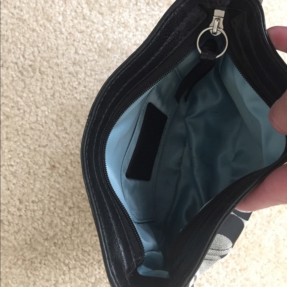 Black and grey Coach purse - Picture 5 of 5