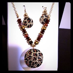 Necklace and Earrings