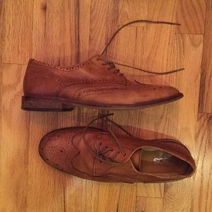 ASOS Brown Leather Wingtip