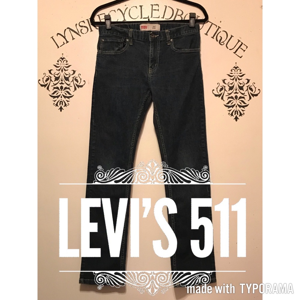 Levi’s 511 Slim Jeans! Size 18R!