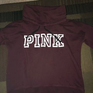 Burgundy Pink Victorious Secret Sweatshirt