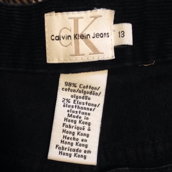 Calvin Klein stretch corduroy pants - Picture 3 of 3