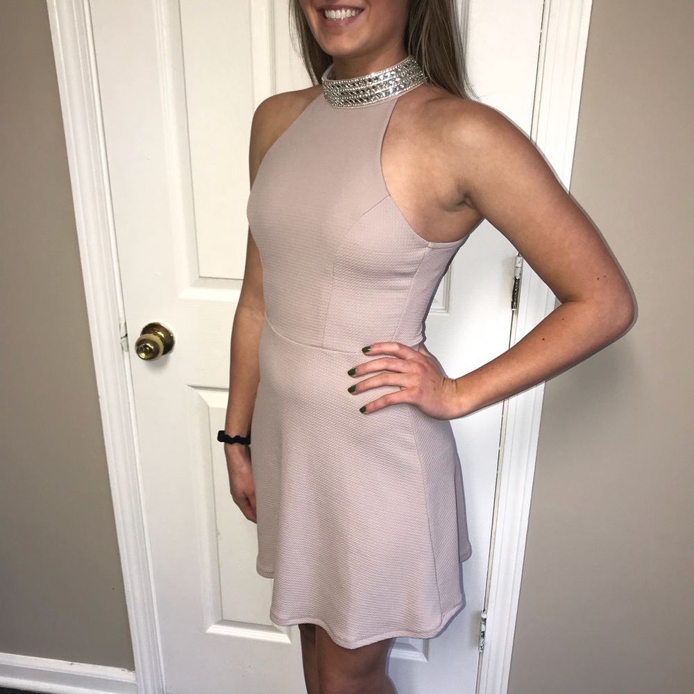 BRAND NEW Discontinued Charlotte Russe Mauve Dress