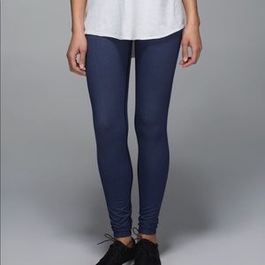 Lululemon Denim Wunder Under Pants