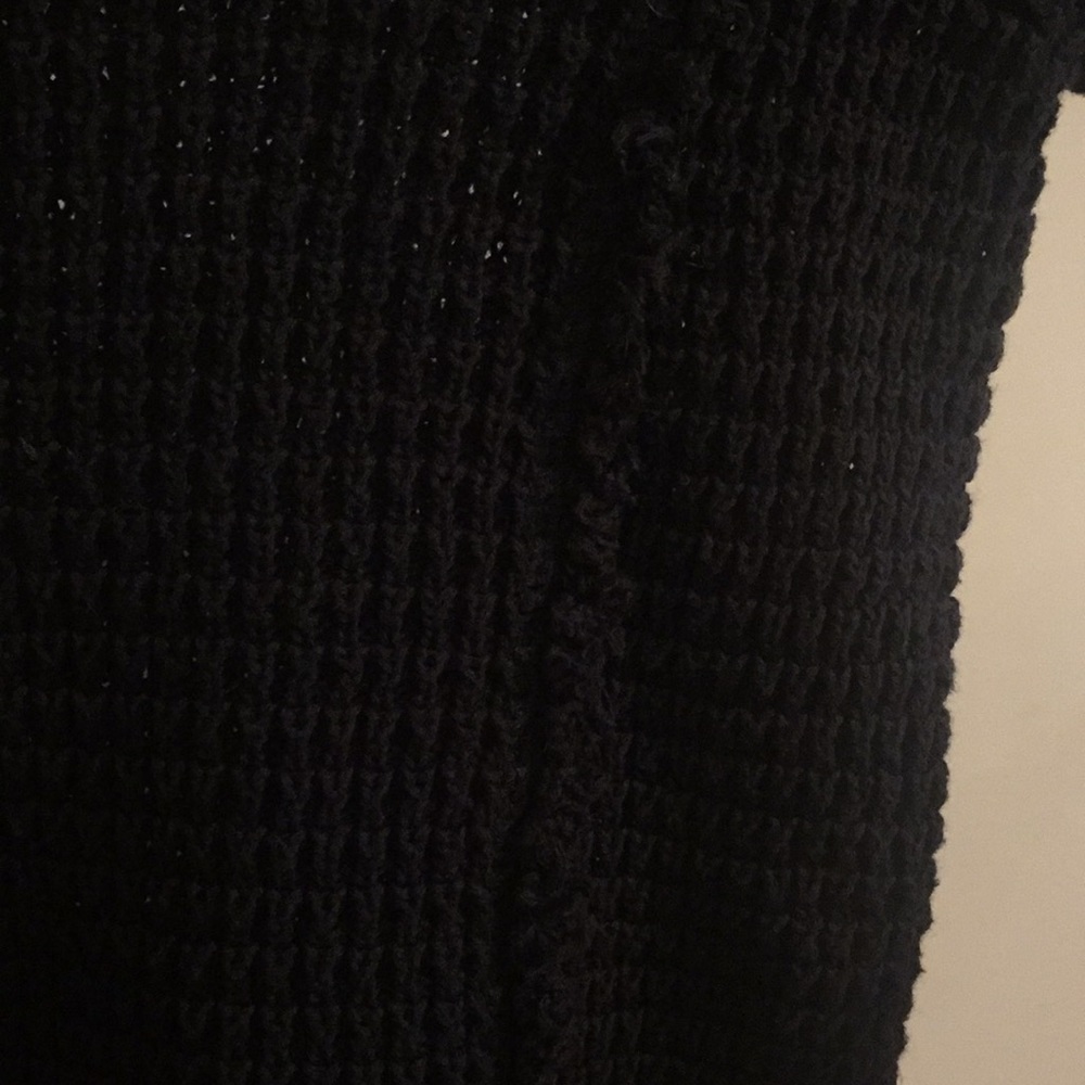 SOLD-Free People Sz M Shoulder Cut Out Sweater - Picture 5 of 5