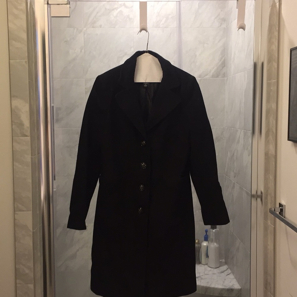 Black MODA International pea coat
