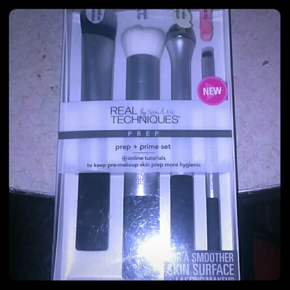 Real Techniques Prep + Prime Brush Set