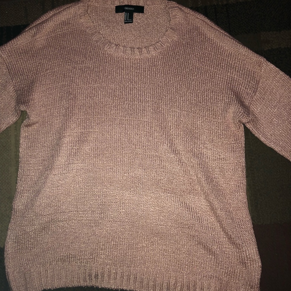 Pink Forever 21 Sweater