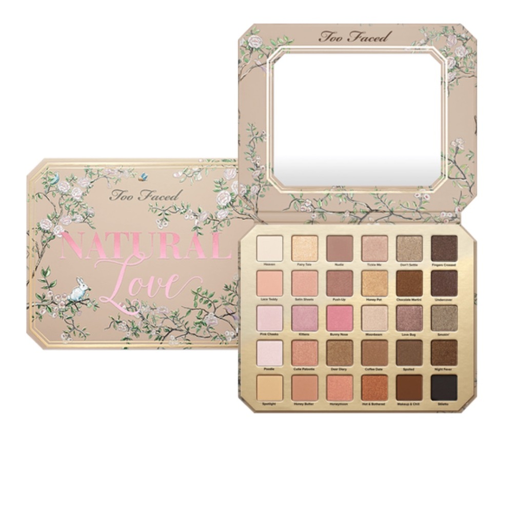 Too Faced Natural Love Pallet (cruelty free)