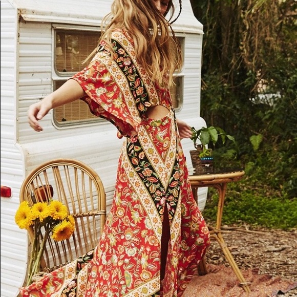 💖SOLD💖 Spell Lolita Cut Out Maxi Dress - Picture 2 of 5