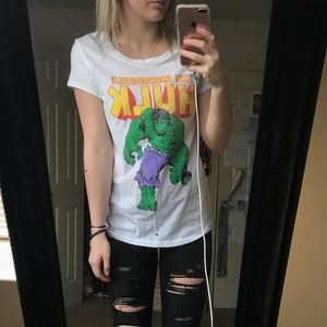 The Incredible Hulk graphic tee