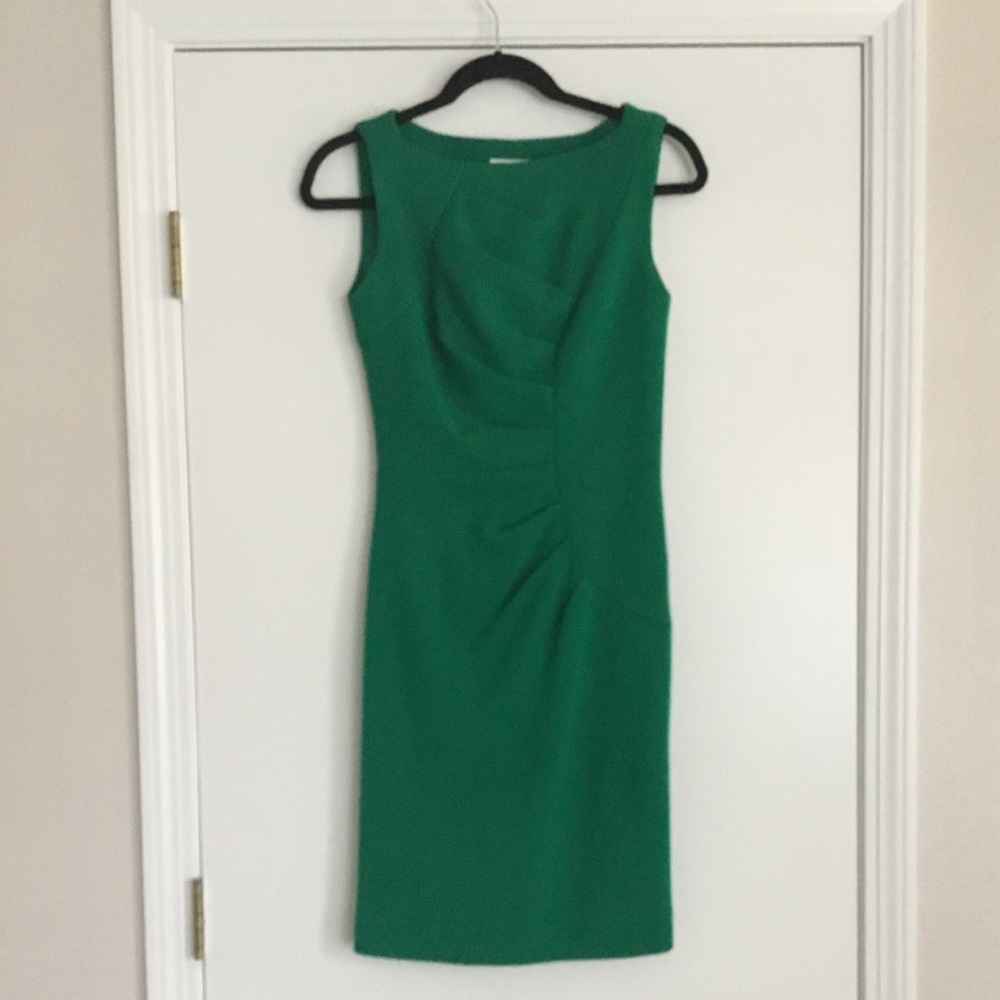 Stunning green curvaceous designer dress