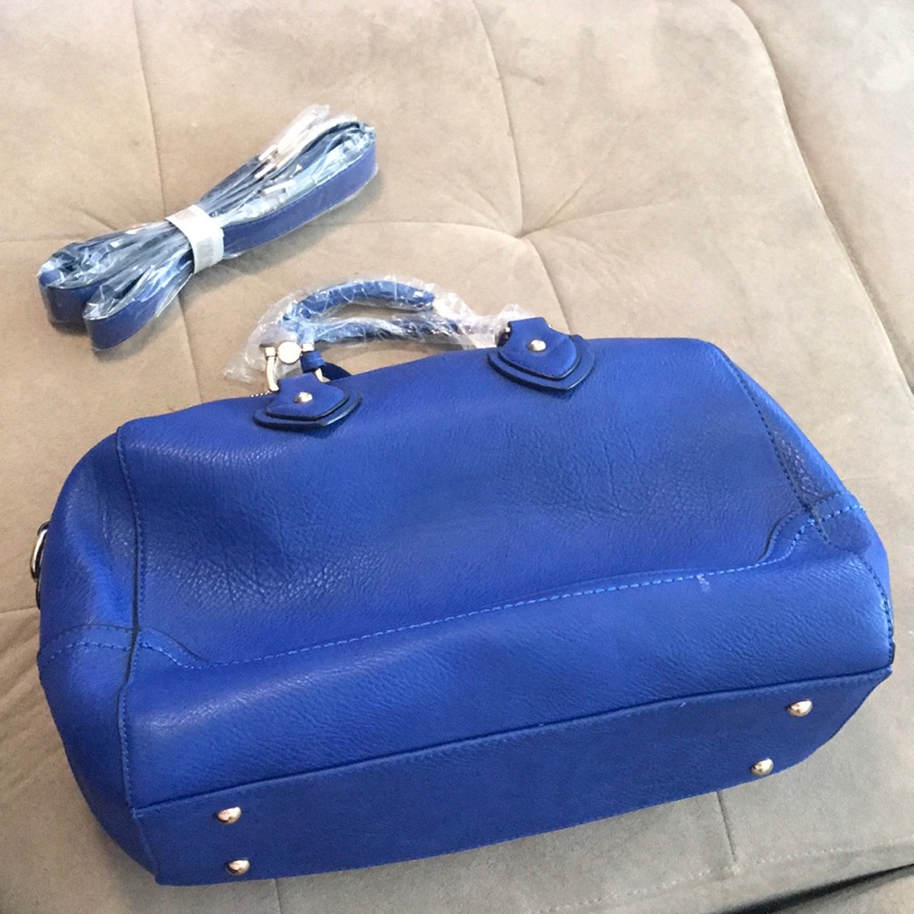 Blue purse