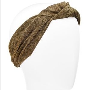 Never worn L. Erickson USA wide knot headband