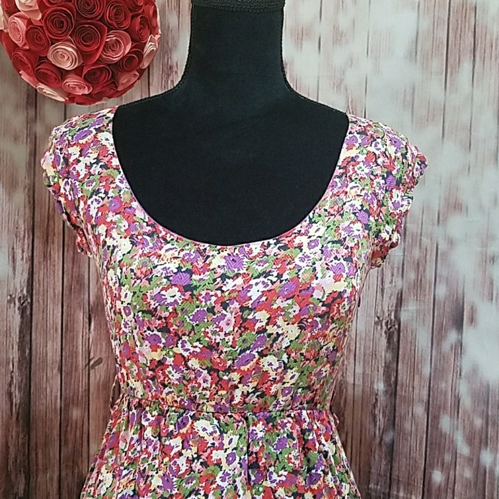 🔖Blue Juice Floral Backless summer dress