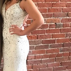 Selling my BLUSH prom dress. Worn once size 4