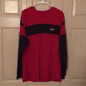 Vintage Polo Ralph Lauren Chaps V-Neck L/S Shirt