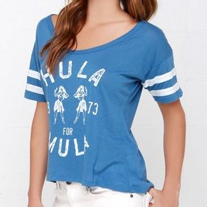 Hula for Mula Billabong top