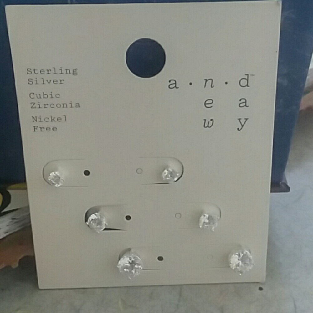 Sterling Silver Ear Studs