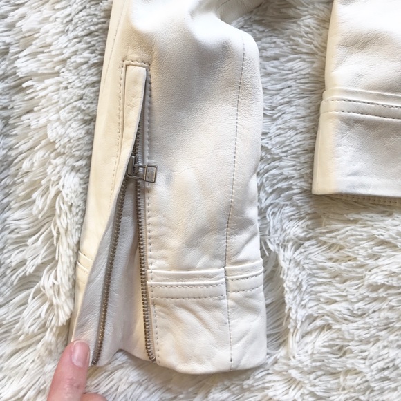 NEW Athleta Derek Lam sleek Leather Dove jacket XS - Picture 5 of 8