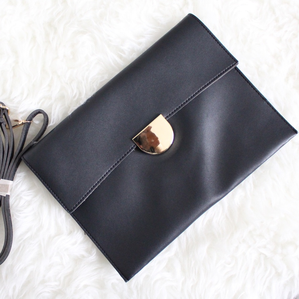 SALE‼️ | new | black large clutch