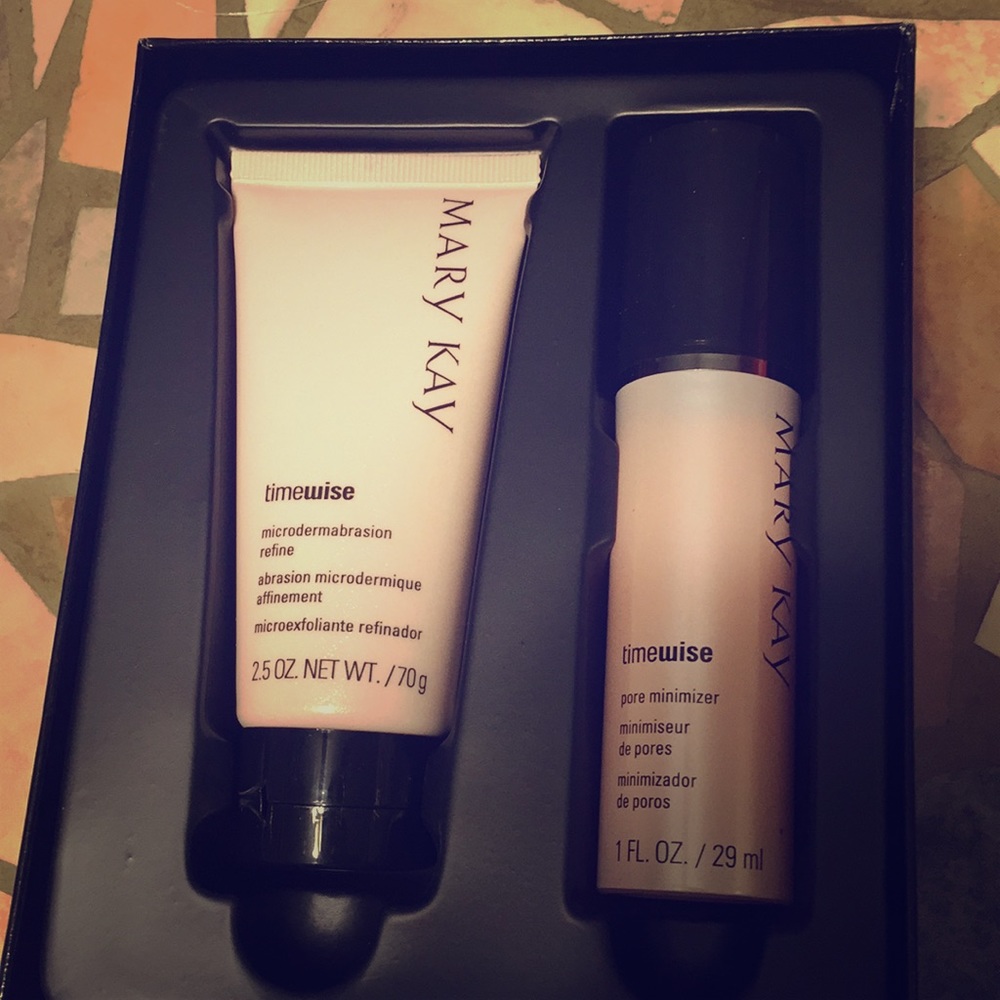 Time wise— microdermabrasion plus set