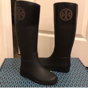 Tory burch classic rain boots
