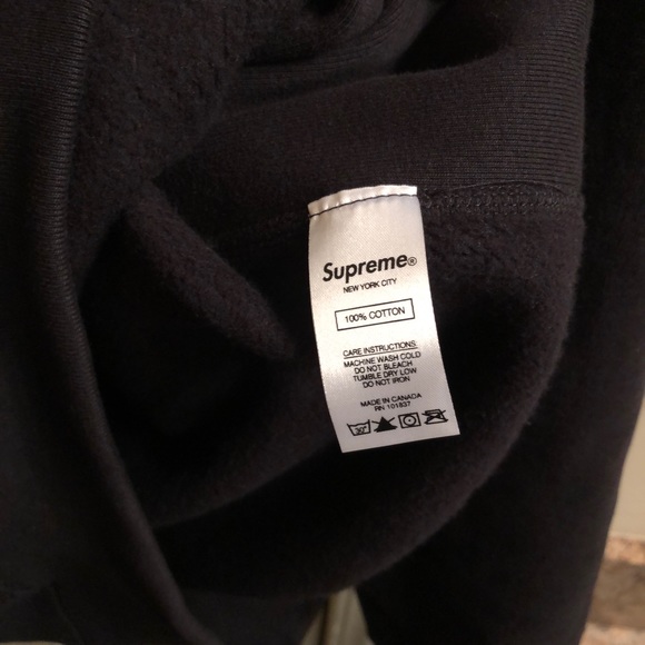 Supreme Tonal Black Box Logo Hoodie - Size XL - Picture 5 of 6