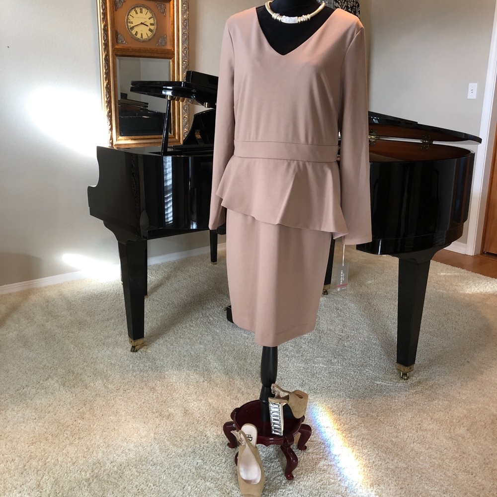 BNWT Peplum Dress