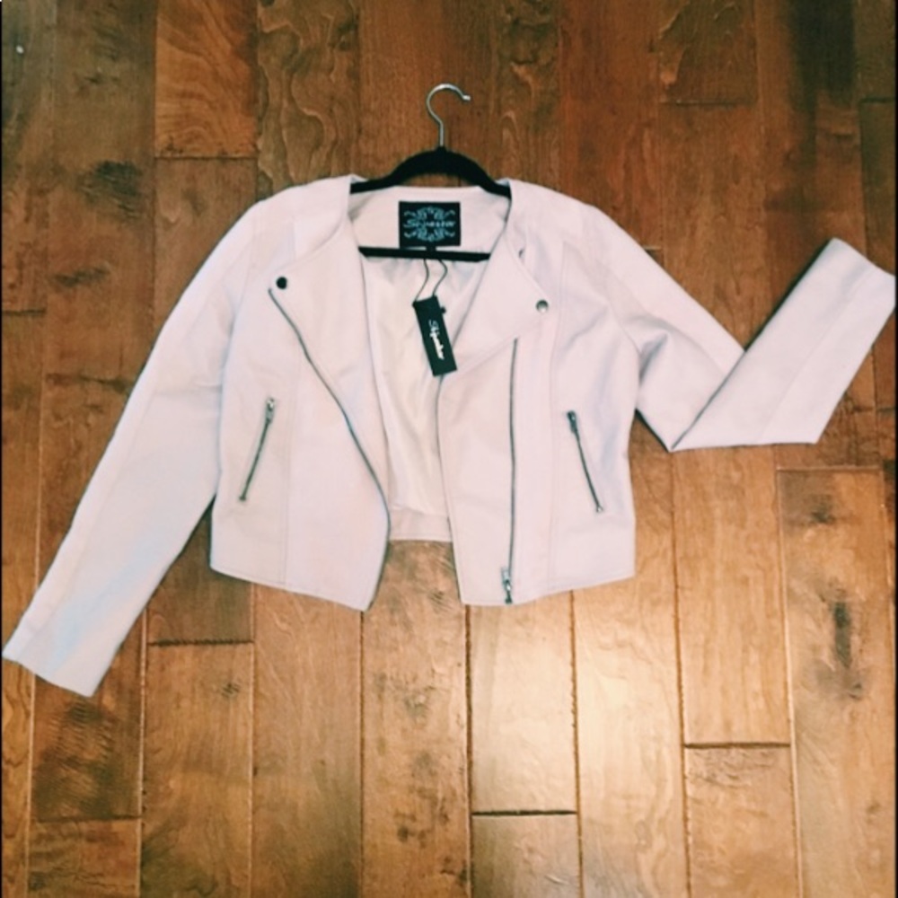 Pink Moto Jacket