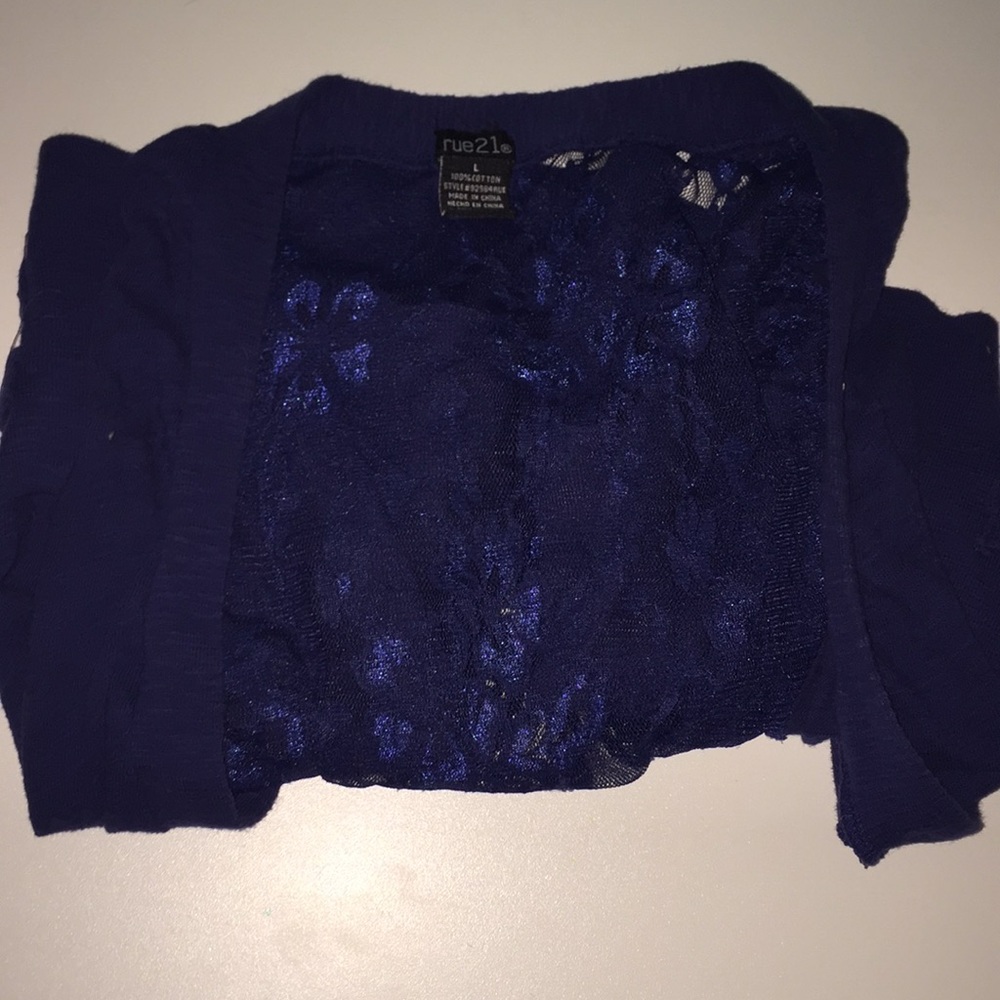 Blue Coverup