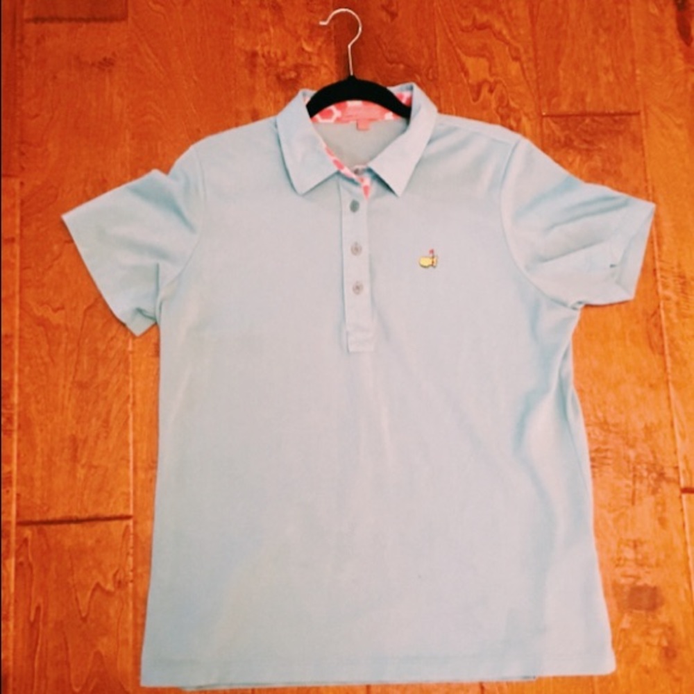 *NWT* Baby Blue Masters Golf Tournament Shirt