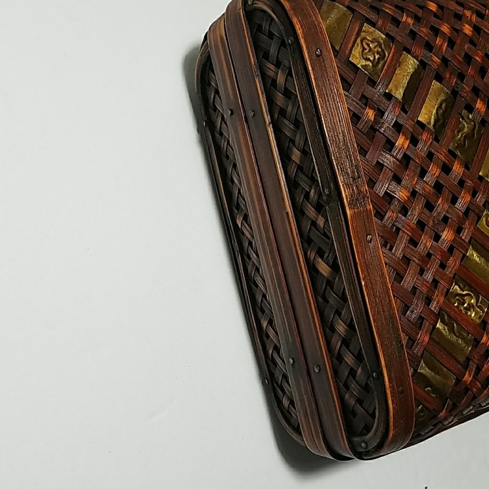 Wood and Bamboo Purse Wearable - Picture 4 of 5