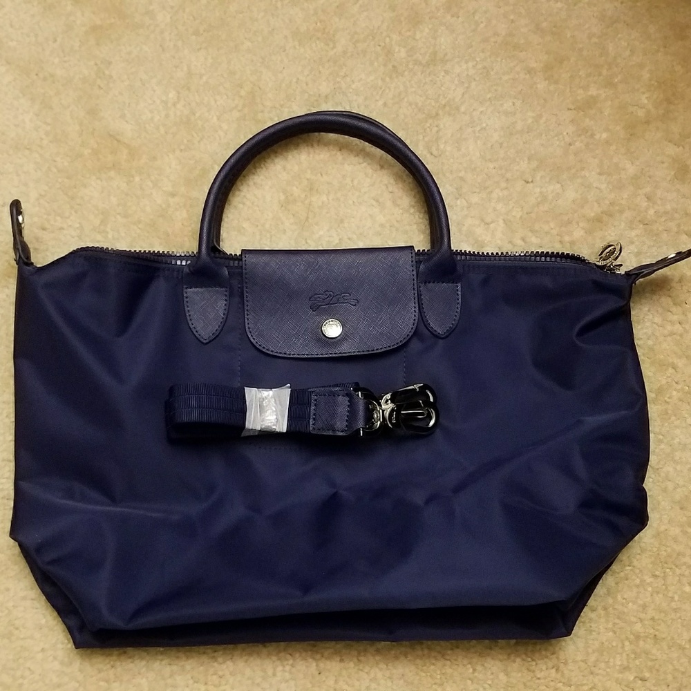 Longchamp medium bag with long strap